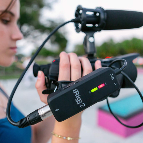 Ik Multimedia Irig Pre 2 Interfaz Adaptadora De Preamplif...