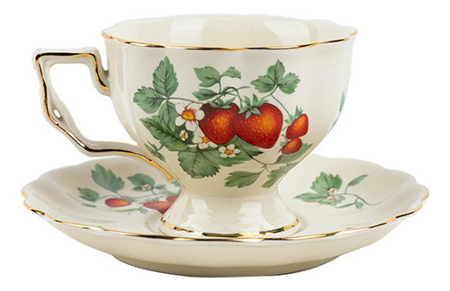 Dsv Conjunto De Xícaras De Café Retrô Francês Gold Edge Cup