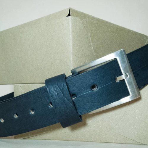 Imagen 2 de 3 de Cinturon 100% Cuero Para Hombre