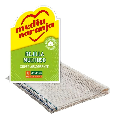 Rejilla Multiuso Media Naranja ideal para organizar cocina y hogar resistente y versátil