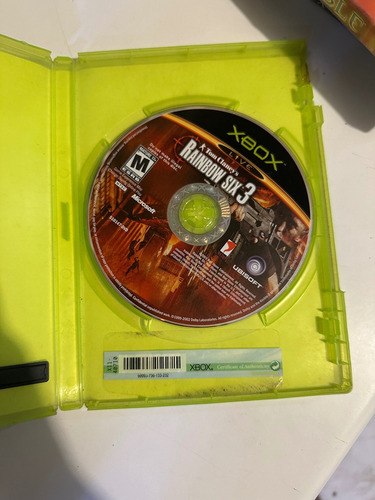 Rainbow Six 3 Xbox Clasico (call,ghost,war,halo,silent) (Usado)