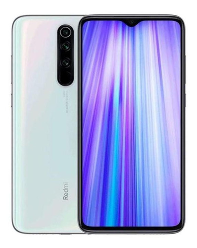 Imagem 1 de 4 de Smartphone Xiaomi Redmi Note 8 Pro Branco Pérola 6gb 128gb