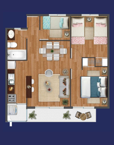 Se Vende Hermoso Departamento En Pucón (100378)