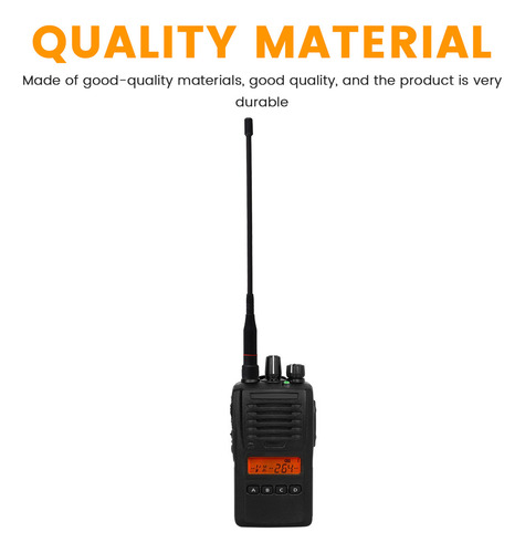 Antena Walkie-talkie Retráctil De Doble Banda 144/430 Mhz Sm