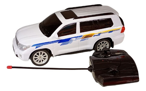 Camioneta A Control Remoto 4 Canales Escala 1:12 Con Luces Color Blanco Orilat QX3688-45
