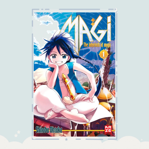 Manga Magi - The Labyrinth Of Magic Tomo 1