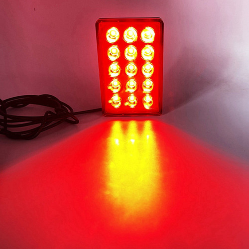 C 2 Luces Led De Freno De Coche, 15 Led, Estilo F1, Universal
