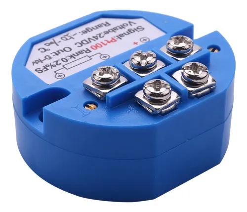 Transmisor De Temperatura 3x Rtd Pt100 Dc24v Menos 50 - 100