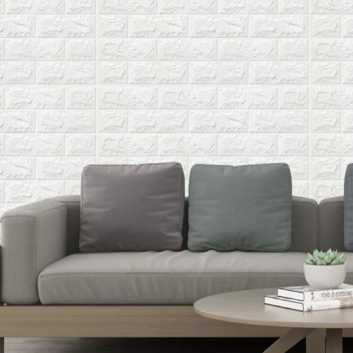 Imagen 6 de 9 de Pack X6u Paneles Decorativos Autoadhesivos 3d Wall Panel