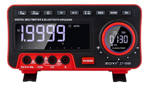 Multímetro Digital Profissional Zoyi Zt-5566 Bluetooth