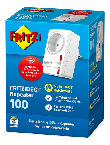 Avm Fritz!dect 100 De - Repetidor De Red (230 V / 50 Hz, 1.2