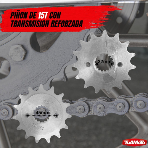 Kit Transmision Tech Honda Nx4 Falcon 40-15 520 Full
