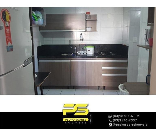 Apartamento Com 2 Dormitórios À Venda, 78 M² Por R$ 400.000,00 - Cabo Branco - João Pessoa/pb - Ap4417