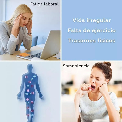 3×pulsera Antiestática Eliminadora Estática Negra