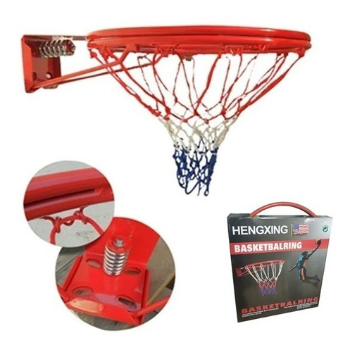 Aro Basquetbol Basketball Clavados + Pernos + Red