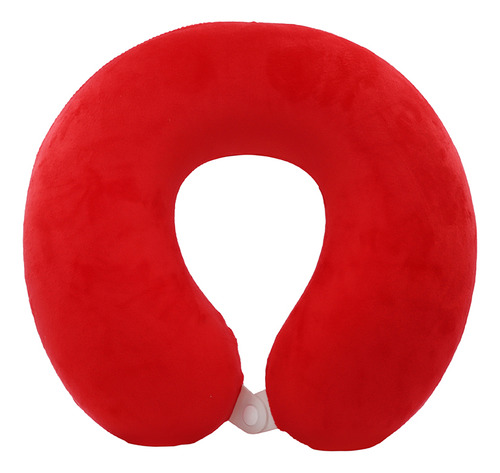 Miniso Almohada De Viaje Memory Foam Rojo 30x28 Cm