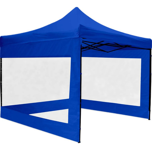 Carpa Toldo Plegable Paredes 3x3 Impermeable Color Azul