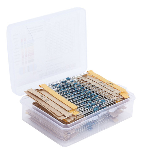 Resistor De Bricolaje, 640 Piezas, 64 Valores, 1%, Película