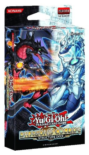 Yugioh Structure Deck Dragons Collide Sddc Sealed.