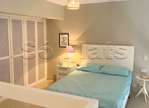 Imagem 14 de 15 de Apartamento Duplex Com Serviço De Lavanderia 1 Dorm 50m². - Sf32198