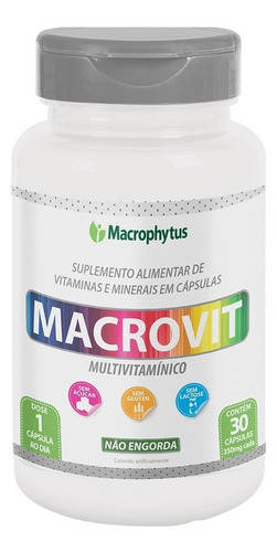 Macrovit (polivitaminico) 350mg 30cáps