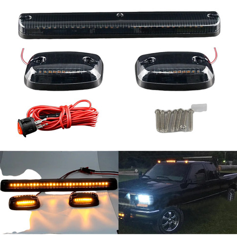 Luz Led Techo Caseta Zepelin Camioneta Chevrolet Gmc 07 - 13