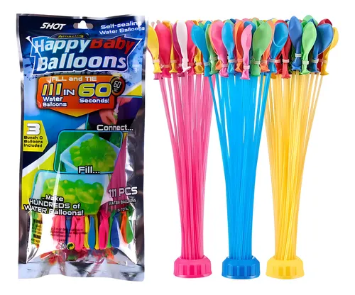 comprar Globos De Agua Látex Happy Baby Ballons Globo Ramos De Bombi