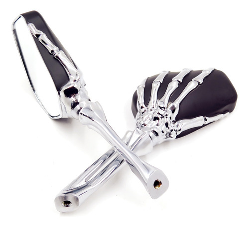 Espejos Retrovisores De Calavera Para Honda Cbr600rr