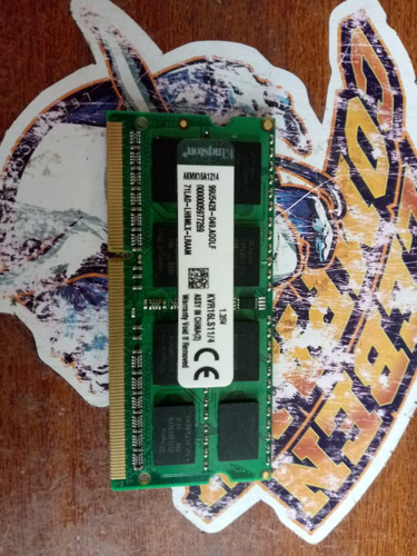 Memoria Ram Portatil Ddr3 4gb 1600mhz