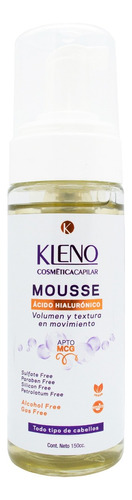 Mousse ácido hialuronico volumen apto Mcg Kleno 150cc