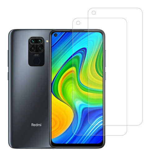 2 Micas De Cristal Templado 9h Xiaomi Redmi Note 9