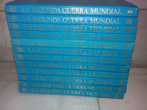 La Segunda Guerra Mundial Enciclopedia De 12 Tomos Español (Usado)