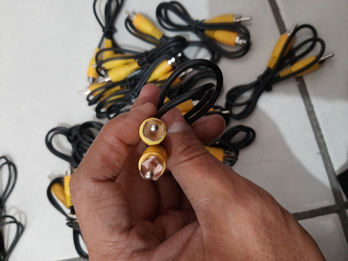 Imagen 2 de 2 de Cable Rca Macho De 30cm Para Cámaras De Seguridad