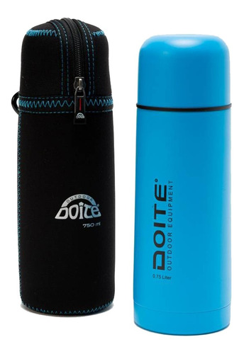 Termo Acero Inoxidable Doite 700ml + Estuche Neopreno Febo