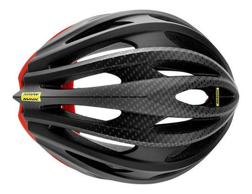 Casco Mavic Cosmic Pro color negro/rojo talla S