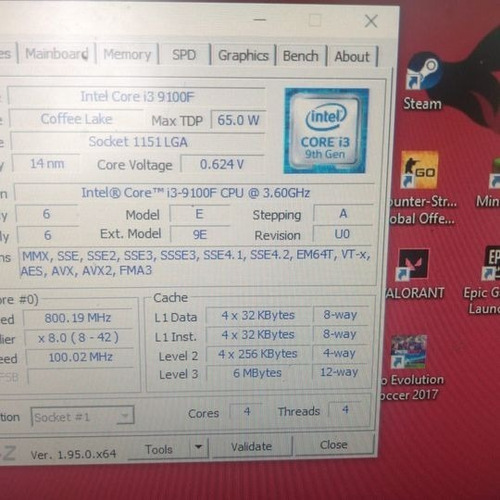 Imagem 5 de 5 de Pc Gamer I3 9100f De 9° Gen