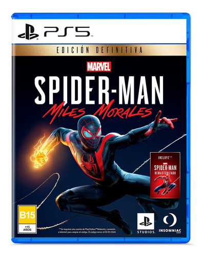 Ps5 Marvel's Spider-man: Miles Morales_meli15093/l25 (Reacondicionado)