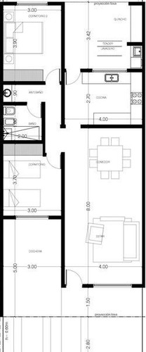 Casa De 2 Dormitorios En Barrio Cerrado - Claros Del Bosque