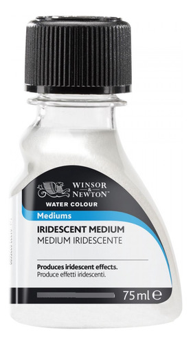 Acuarela iridiscente Winsor & Newton, tamaño mediano, 75 ml, color transparente