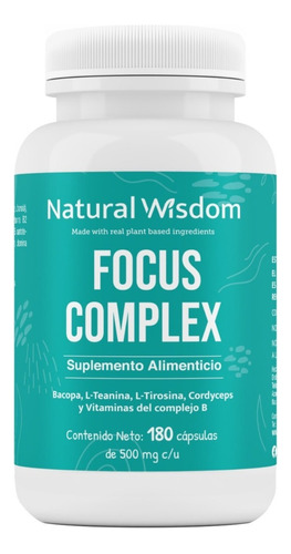 Nw Focus Complex | Nootropico Vitamina B Cordyceps 180 Caps