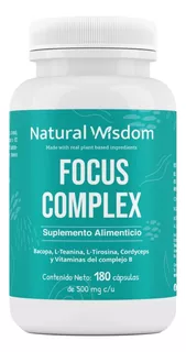 Nw Focus Complex | Nootropico Vitamina B Cordyceps 180 Caps