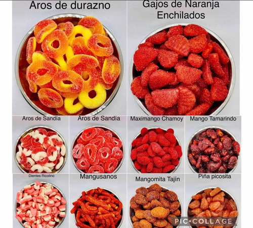 50 Bolsas Diferentes De 250 Gr. De Dulce Y Botana Surtida