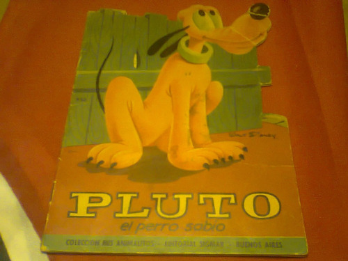 Antiguo Cuento Pluto Perro Sabio Sigmar Disney 61 Retro Kxz