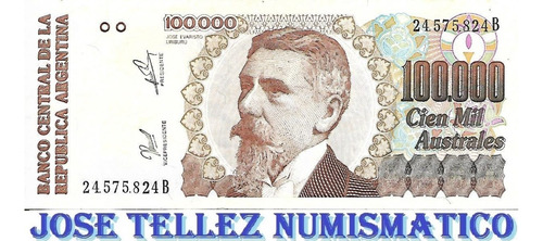 Bottero 2893 Australes 100.000 Ex+ Palermo (Usado)