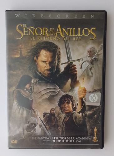 Dvd El Señor De Los Anillos. El Retorno Del Rey- Usado- 