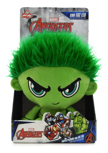 Peluche Hulk  Con Luz  Marvel  Phi Phi Toys