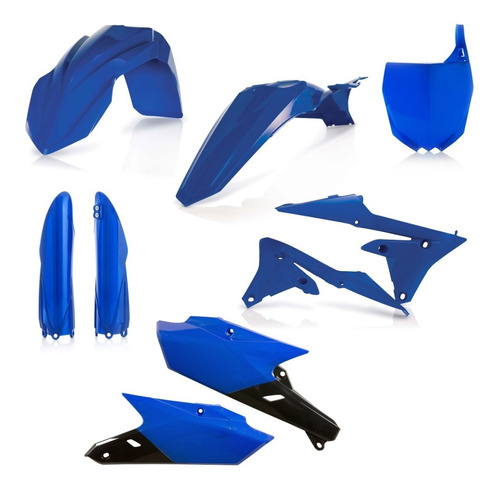 Kit Plasticos Full Cachas Acerbis Yzf 250 450 14 17 Azul