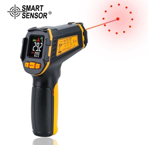 Imagem 1 de 4 de Termometro Industrial Digital Laser St490plus Smartsensor