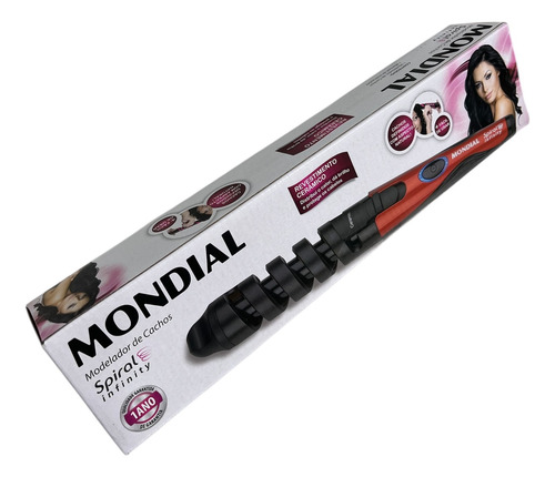 Modeladora Cacheador De Cachos Espiral Mondial Infinity