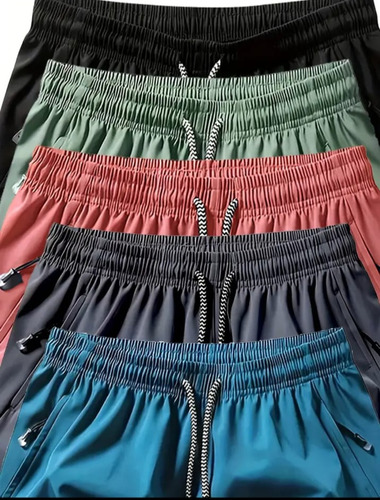 Short Unisex Deportivo, Tela Elastica De Secado Rapido.
